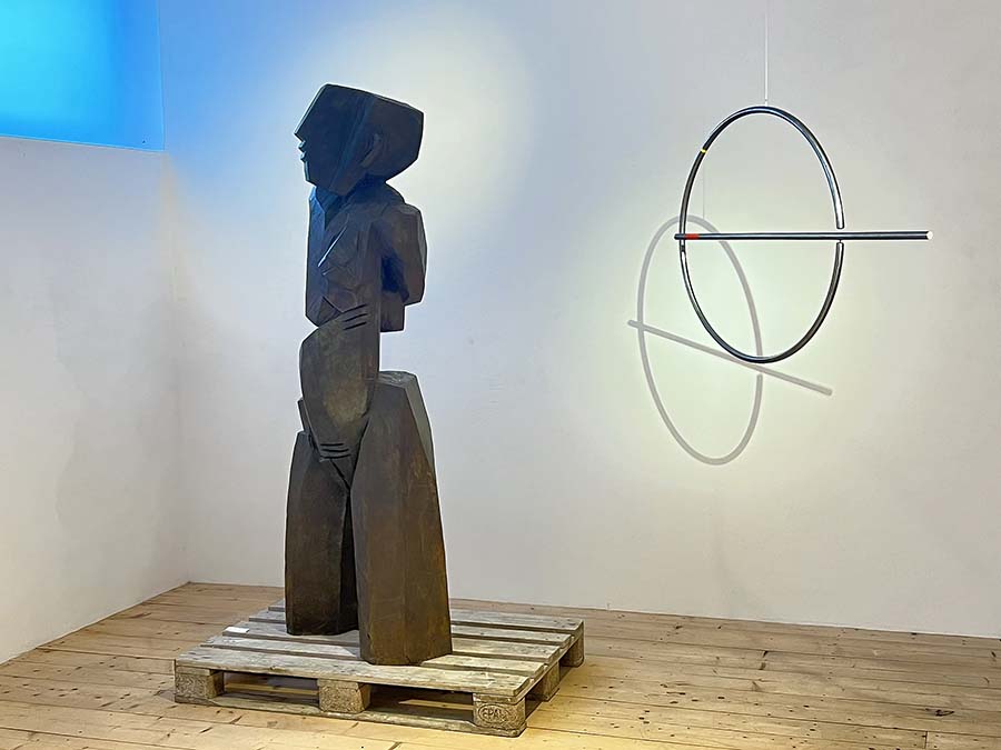 Kraft, Bronze, Höhe 179cm